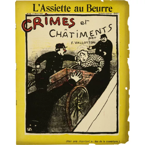 Félix Vallotton — Crimes et châtiments L'Assiette au beurre. Issue no. 48. 1 March 1902