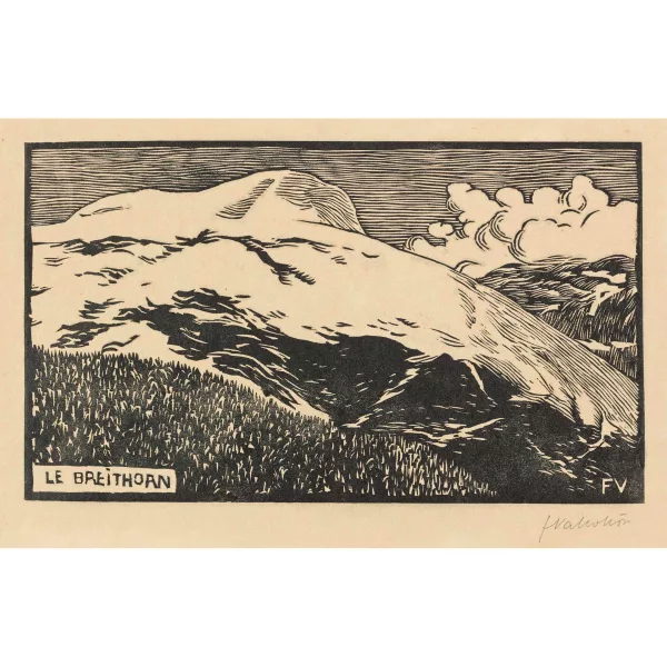 Félix Vallotton — LE BREITHORN THE BREITHORN