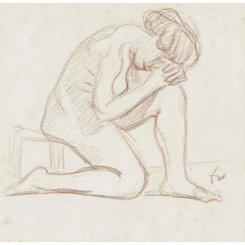 Félix Vallotton — Femme nue.