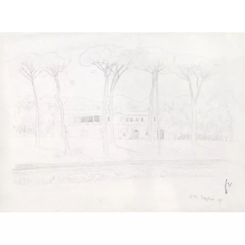 Félix Vallotton — Villa Borghese.