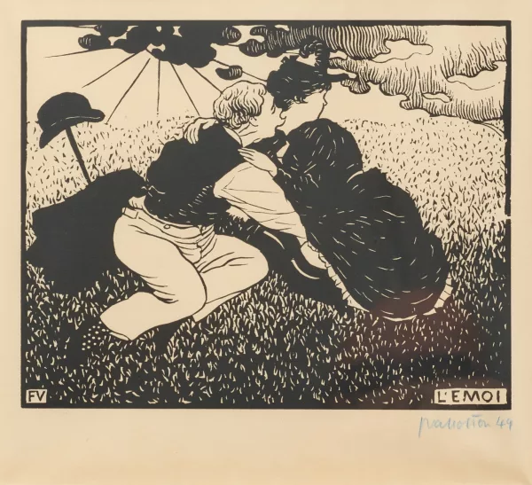 Félix Vallotton — L'Émoi (V./G. 135)