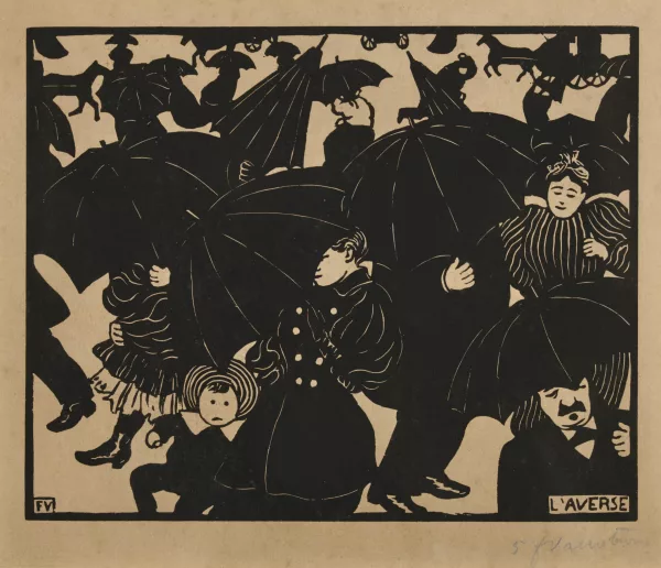 Félix Vallotton — L'Averse