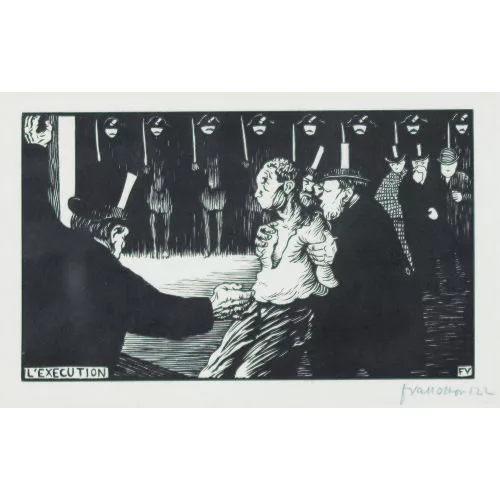 Félix Vallotton — L′Exécution.