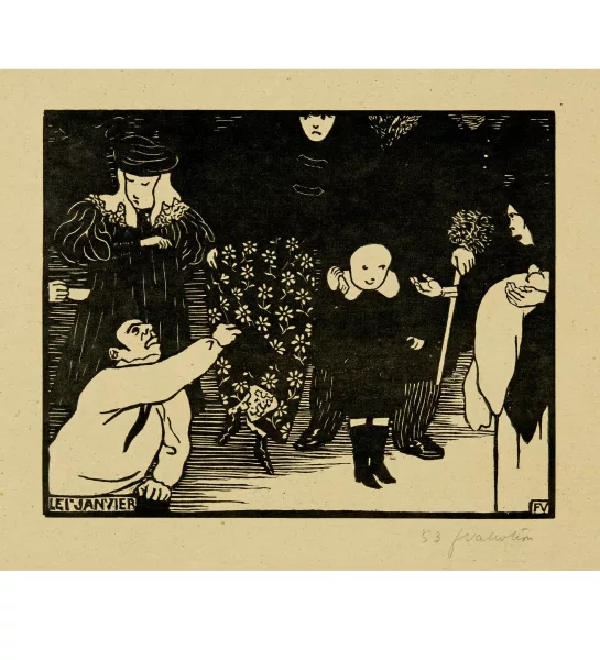 Félix Vallotton — Le 1er janvier