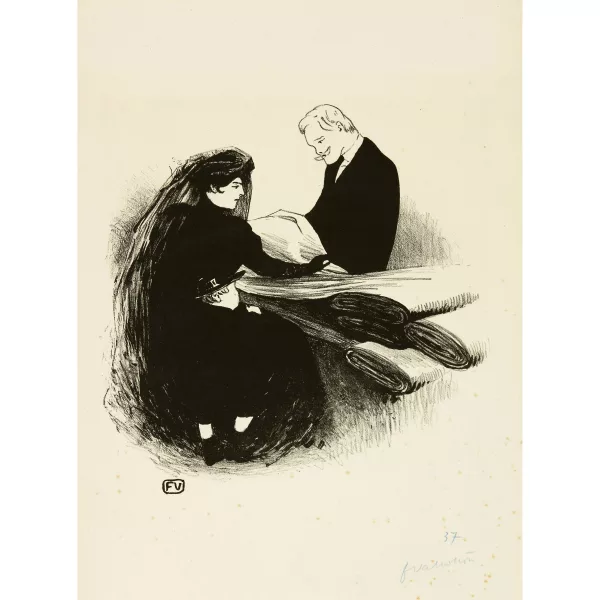 Félix Vallotton — Dernière Nouveauté