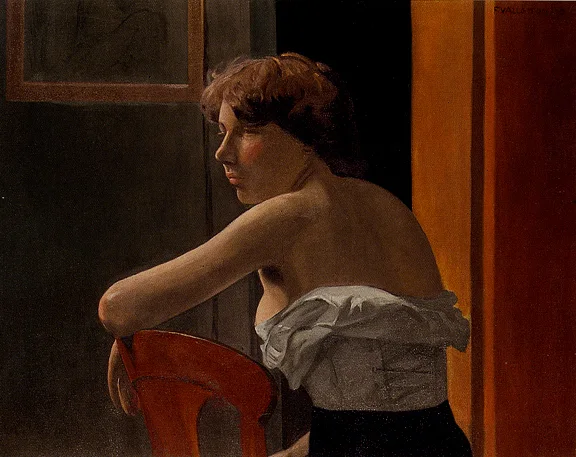 Félix Vallotton — Ruhendes Modell, 1910