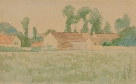 Paysage à Epinay-sur-Orge, 1891