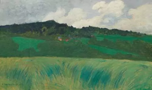VALLOTTON, FELIX — Paysage à La Naz. 1900. — Koller Auktionen