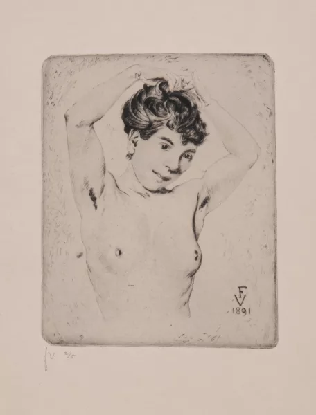 Félix Vallotton — Torse de femme nue, 1891