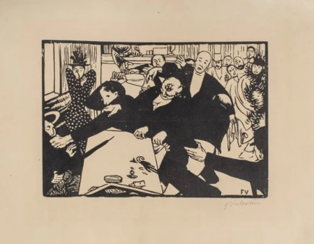 La rixe ou la scène au café, 1892