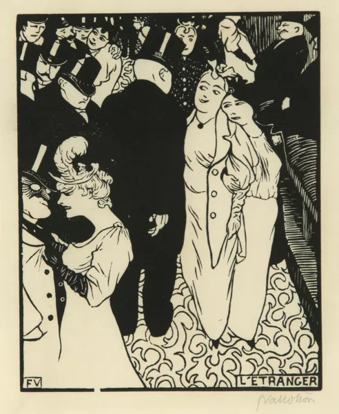 Félix Vallotton — L'étranger, 1894