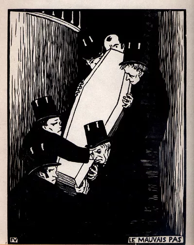 Félix Vallotton — Le mauvais pas, 1893