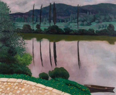 La Dordogne à Vitrac, 1925