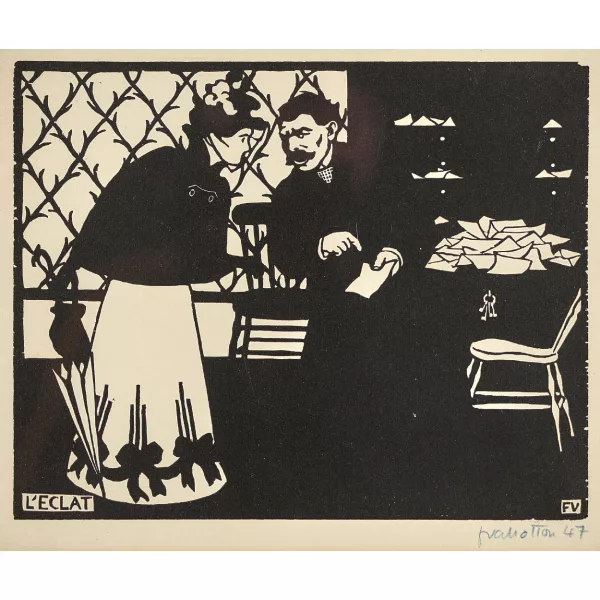 Félix Vallotton — "L'Eclat".