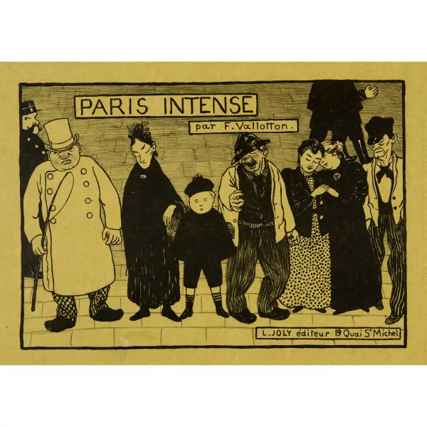 Félix Vallotton — Paris Intense, Frontispiz