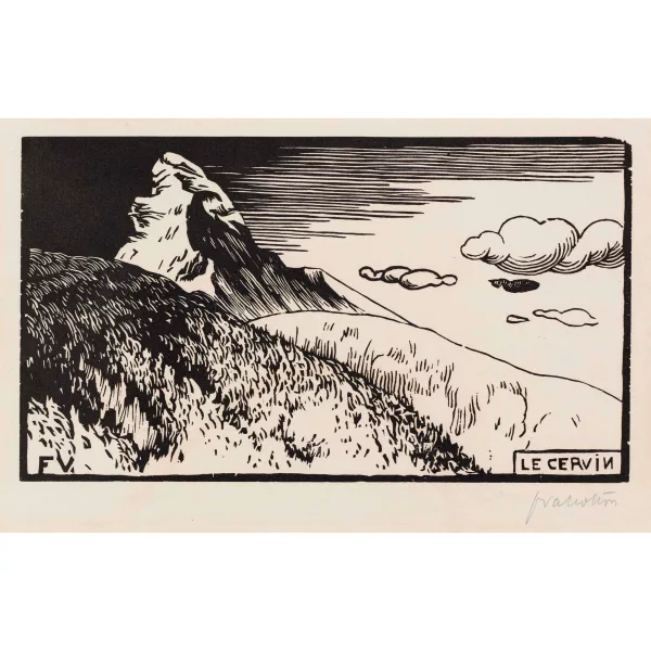 Félix Vallotton — LE CERVIN THE MATTERHORN