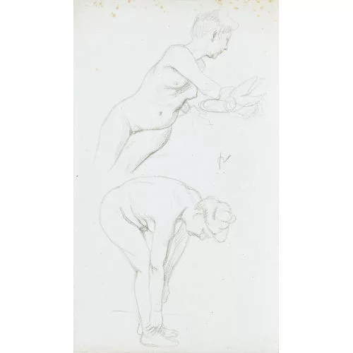 Félix Vallotton — Etude de deux nus.
