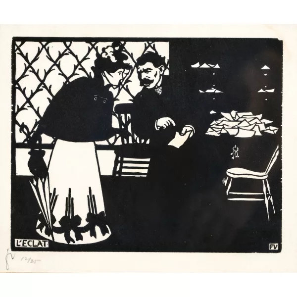 Félix Vallotton — "L'Éclat".