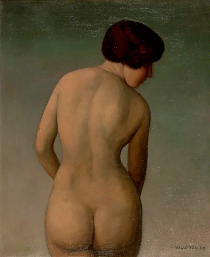 Félix Vallotton — Femme nue de dos, 1909