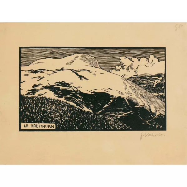 Félix Vallotton — LE BREITHORN THE BREITHORN