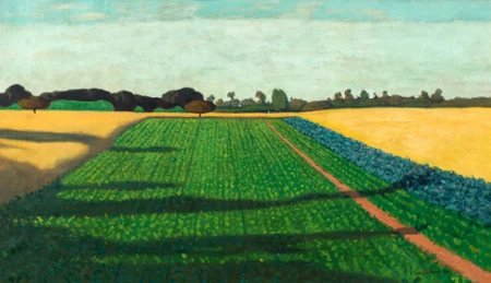 Les champs, plateau de la Croix-Rouge, 1914