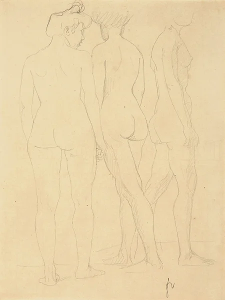 Félix Vallotton — Ohne Titel (Femmes nues), um 1905