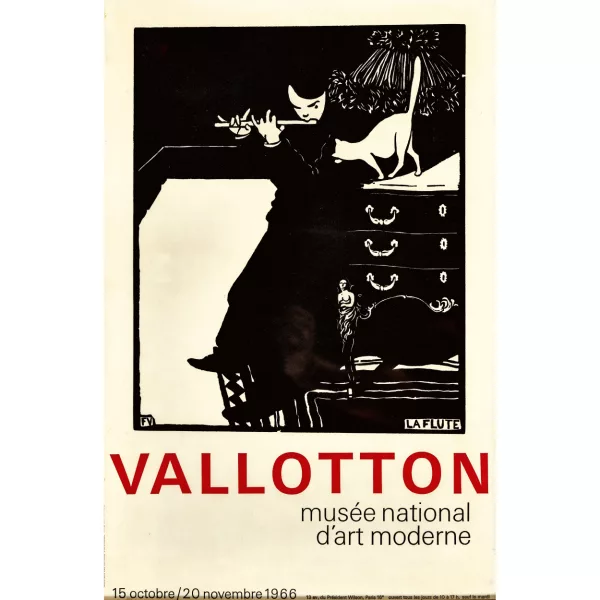 Félix Vallotton — "Vallotton musée nationale d'art moderne 1966".