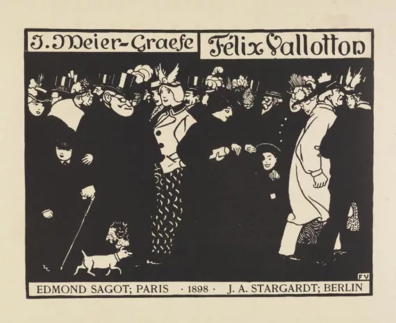 Félix Vallotton — Meier-Graefe, J.: Biographie. 1898