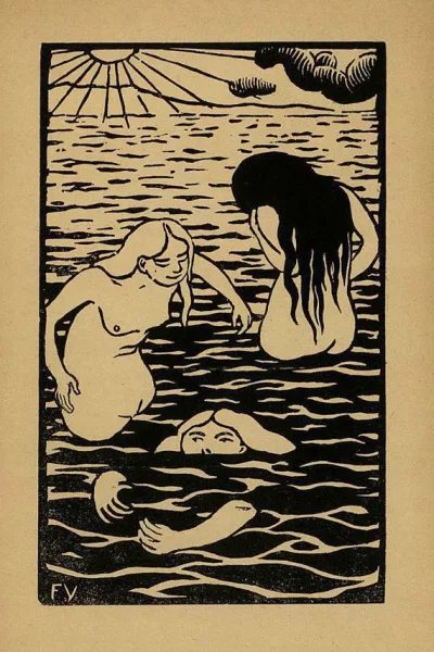 Félix Vallotton — La revue blanche. 1894