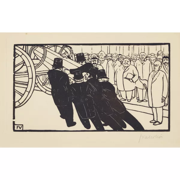 Félix Vallotton — "Les Nécrophores".
