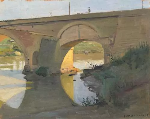 FÉLIX VALLOTTON — Le Ponte Molle, Rome. 1913. — Koller Auktionen