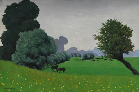Effet de pluie à Tournedos", ou "Haras