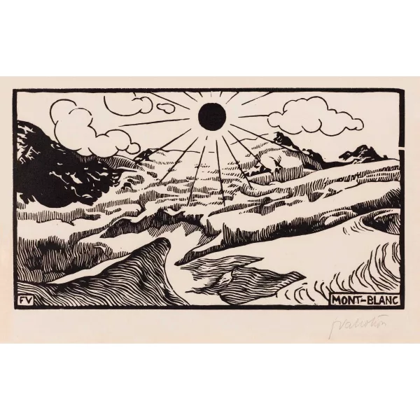 Félix Vallotton — MONT-BLANC MONT-BLANC