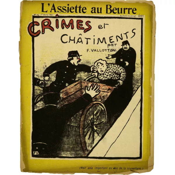 Félix Vallotton — Crimes et châtiments L'Assiette au beurre. Issue no. 48. 1 March 1902