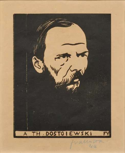 Félix Vallotton — A Th. Dostoiewski (V./G. 163)