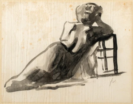Femme de dos
