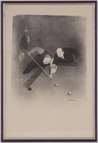 Félix Vallotton — "Les raseurs"