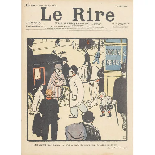 Félix Vallotton — "Le Rire".
