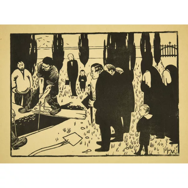 Félix Vallotton — L'enterrement