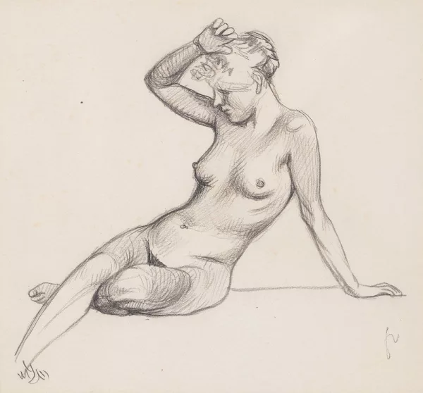 Félix Vallotton — Nu.