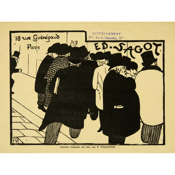 Félix Vallotton — Les amateurs d'estampes. - Les amateurs d'estampes