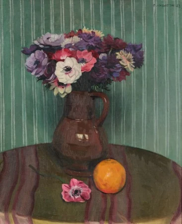 Anémones et orange, 1923