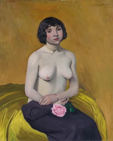 Femme à la rose, 1914