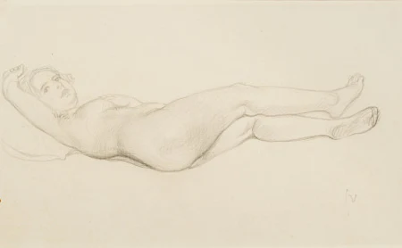 Femme nue allongée