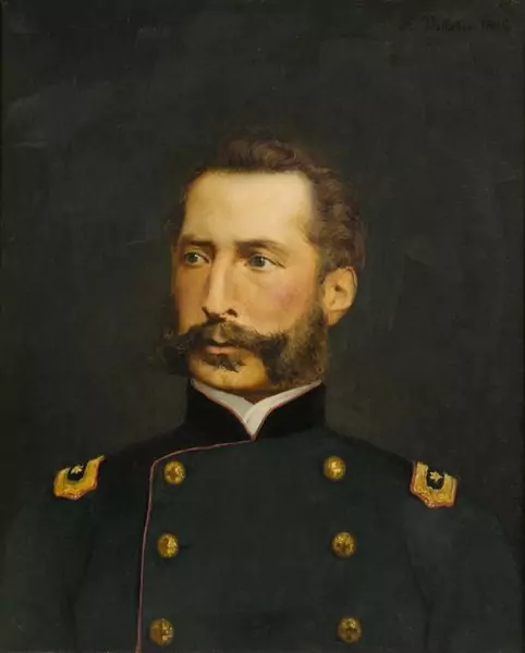 FÉLIX VALLOTTON — Le colonel Auguste Borgeaud. 1885. — Koller Auktionen