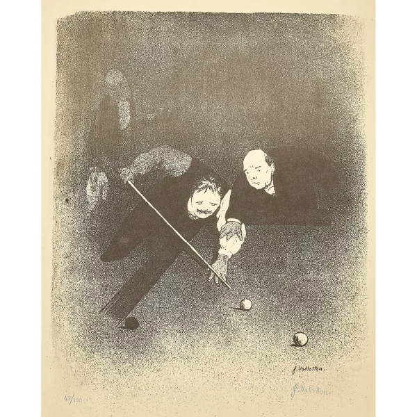 Félix Vallotton — "Les raseurs".