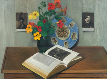 Nature morte à l'assiette bleue, 1922