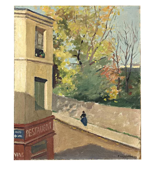 Félix Vallotton — La Rue des Belles-Feuilles vue de ma fenêtre