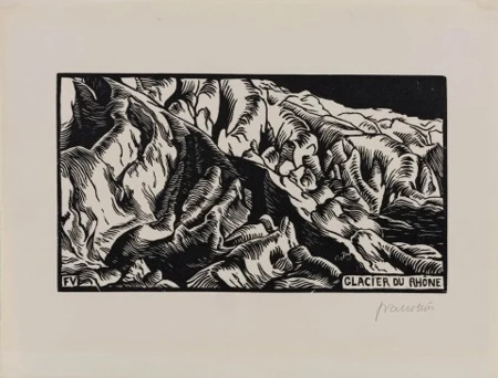 Glacier du Rhône, 1892