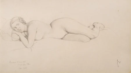 Studie zu Femme au lit, 1911